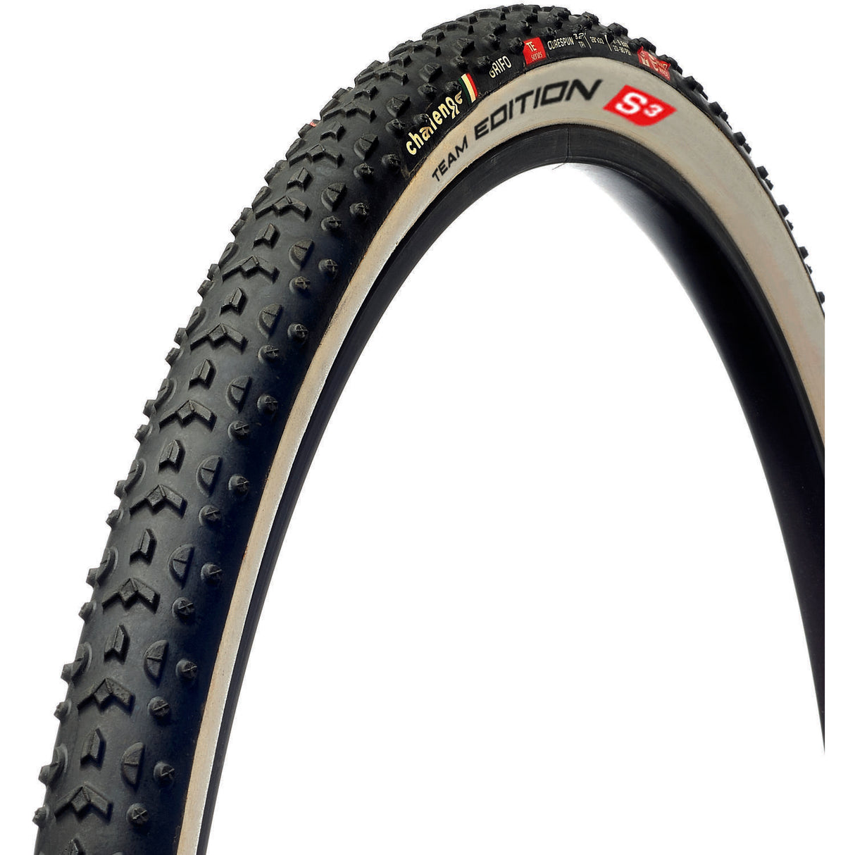 Challenge - grifo team edition s tubulaire 700x33c noir et blanc