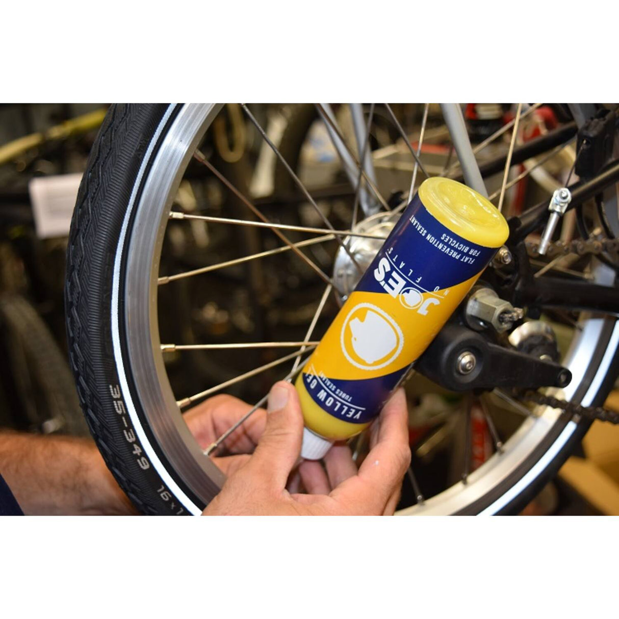 Joe's No Flats - Jaune Gel Scellant 240 ml