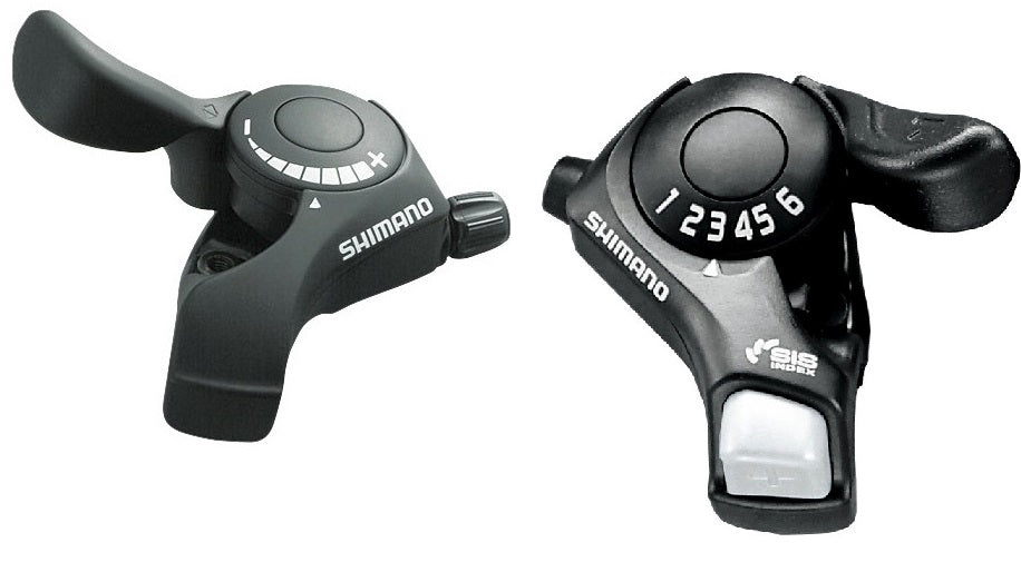 Shimano Shing Shift Right Set Tourney 3x6 Speed 1800 2050mm Black