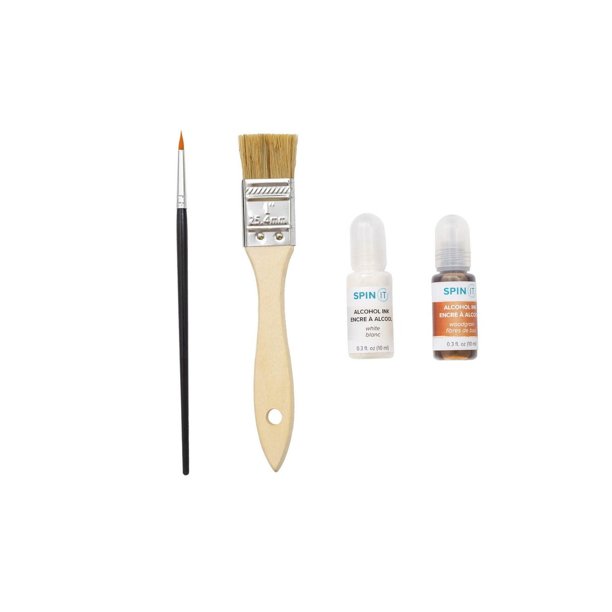 We r makers • kit de décoration spin it grain de bois