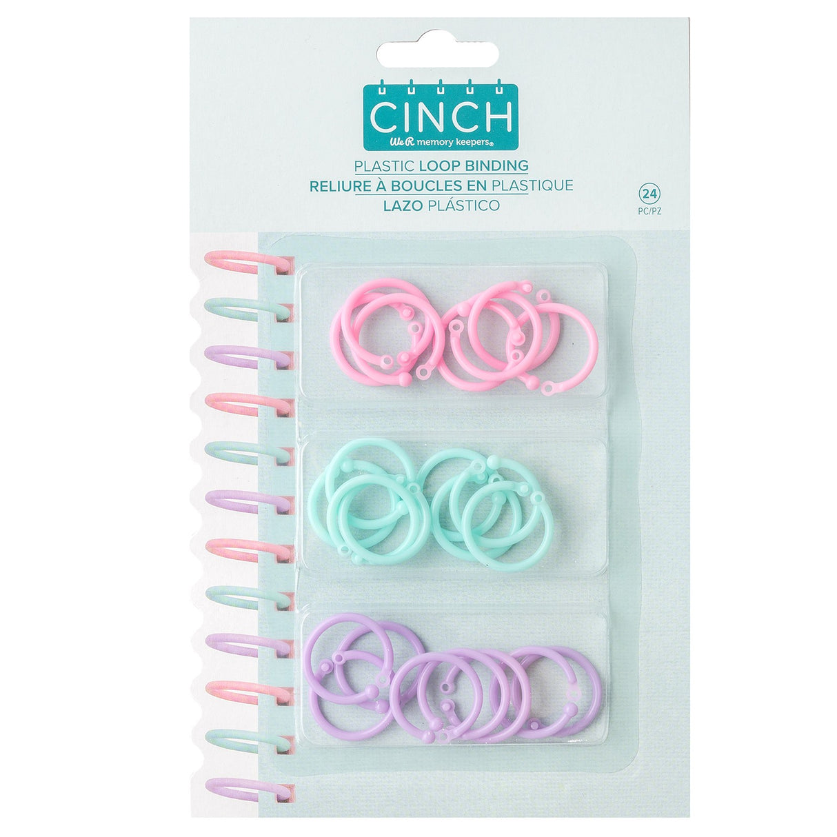 We r makers • Reliure à boucle en plastique