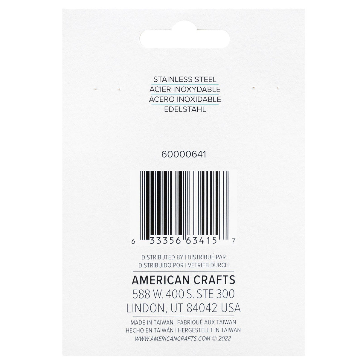 We r makers • charms carré en acier inoxydable