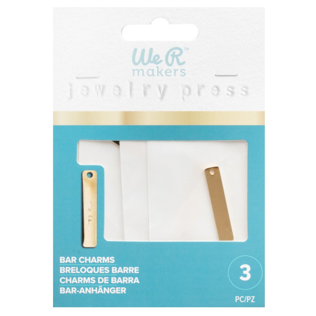 We r makers • charms barre en acier inoxydable
