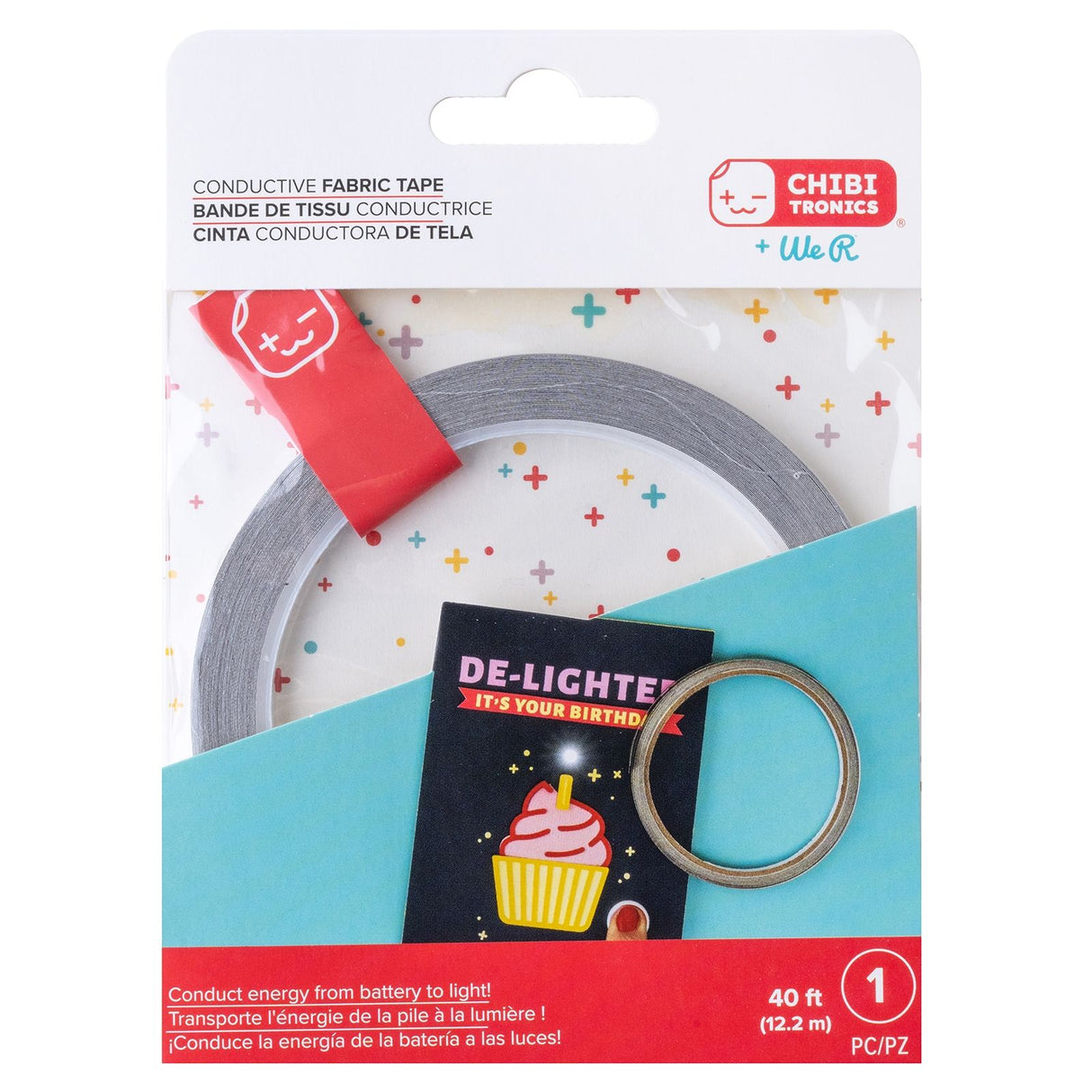 We r makers • ruban en tissu conducteur chibitronics