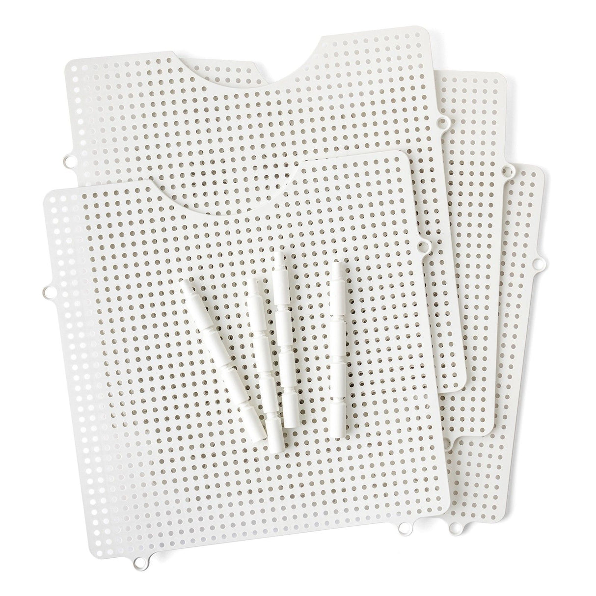 We r makers • plateaux papier multi-usage 20 pièces 4 plateaux 16 piquets