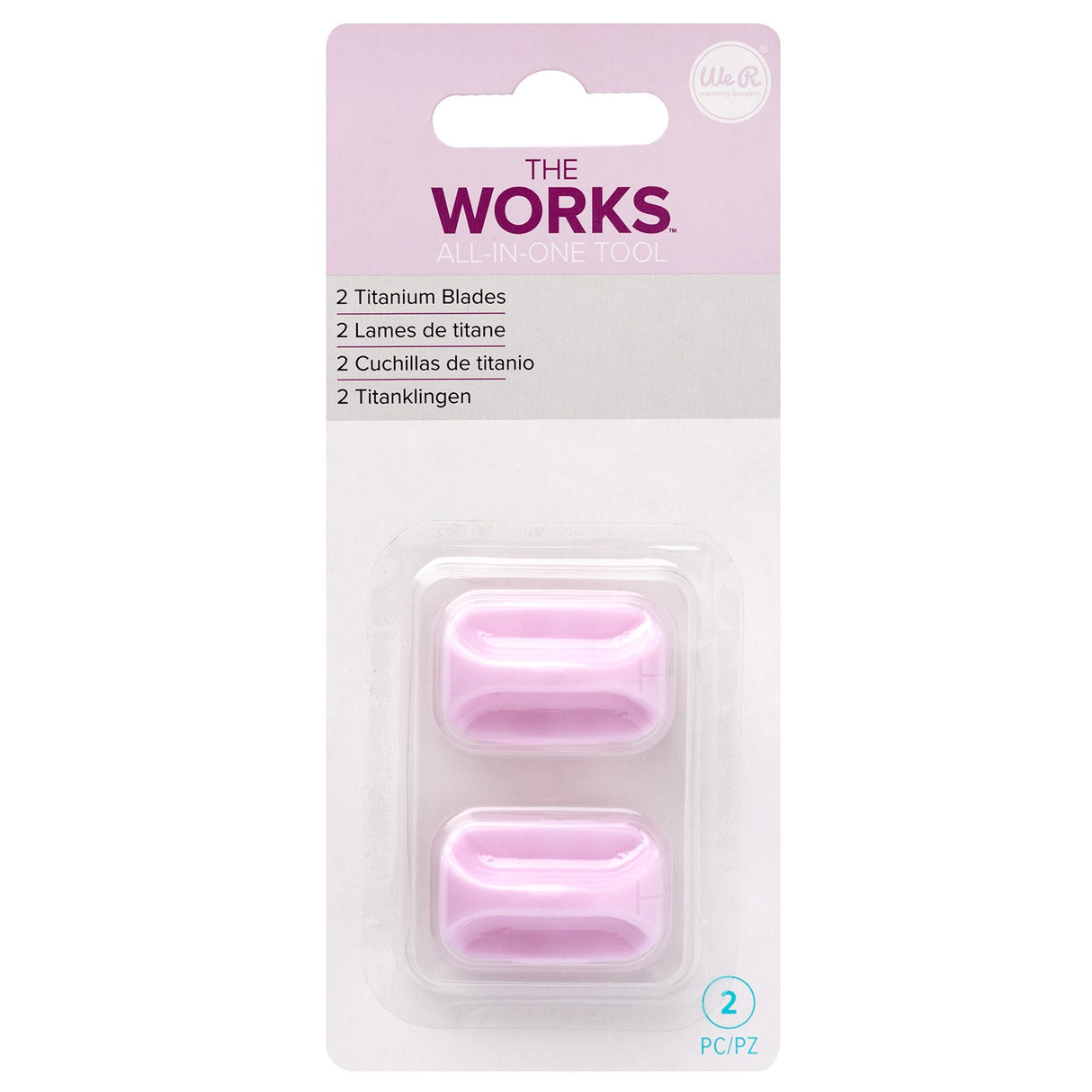 We r makers • The Works lames de rechange tout-en-un 2 pièces