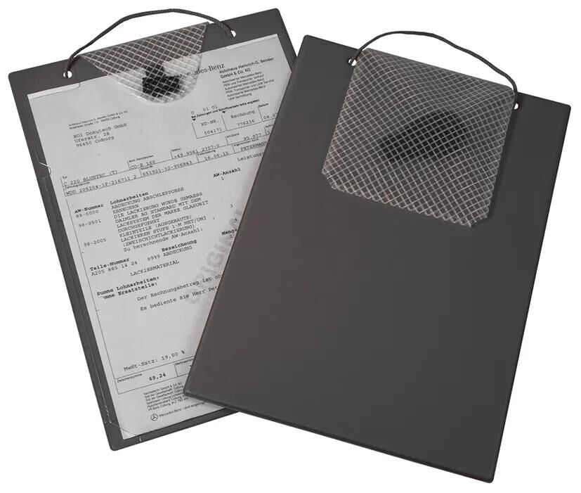 Eichner auftragstasche turbo dossier de commande gris din a 4 turbo