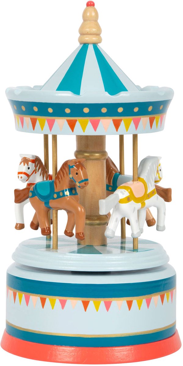 Small foot - carrousel boîte à musique en bois