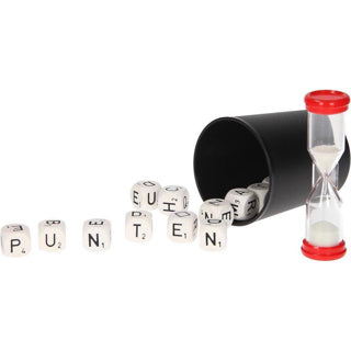 Mélange de mots tactique – jeu de dés – jeu de mots – jeu de langage rapide avec dés de lettres – éducatif et passionnant – jeu familial – 1 à 8 joueurs – à partir de 8 ans