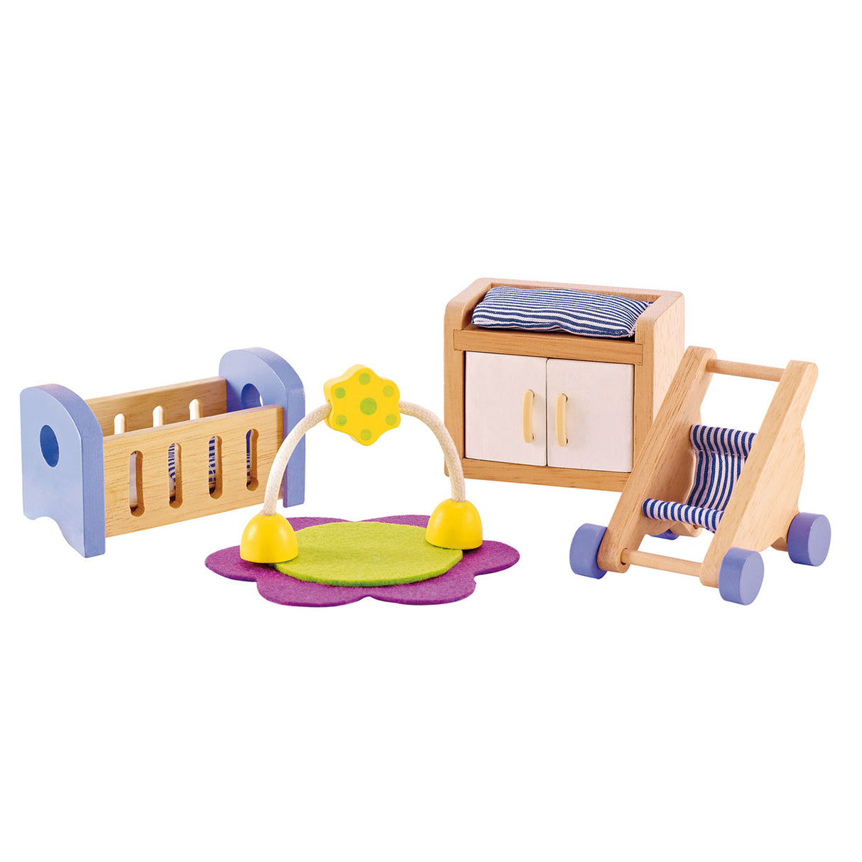 Chambre de bébé de la maison de poupée Hape