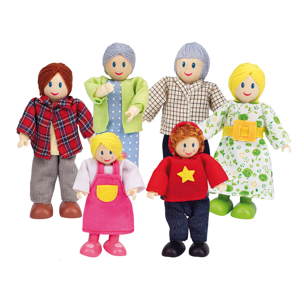 Famille de maison de poupée Hape