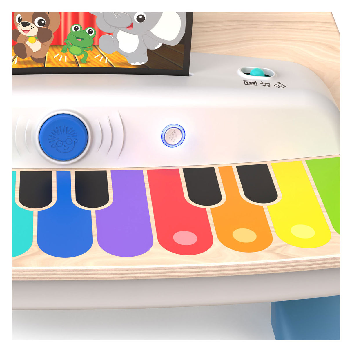 Hape ensemble au diapason du piano en bois