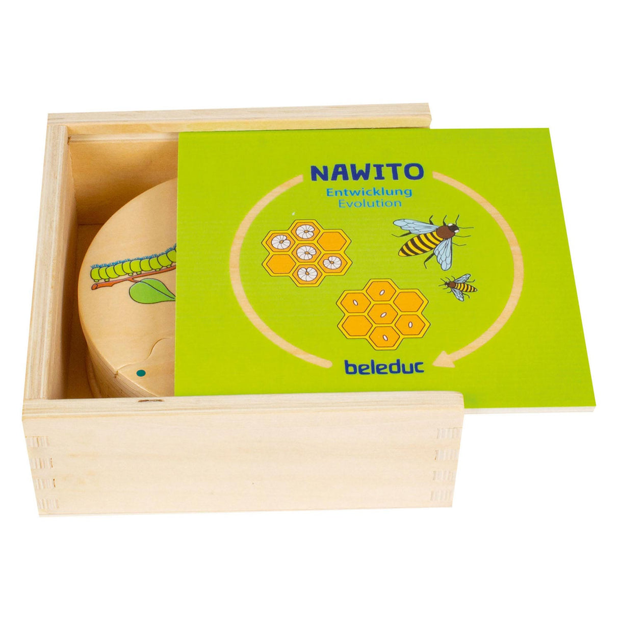 Beleduc nawito jeu d'enfant en bois évolution nature