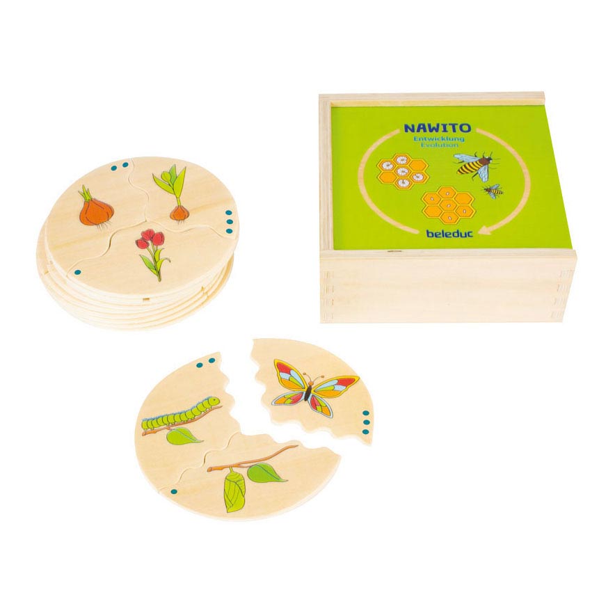 Beleduc nawito jeu d'enfant en bois évolution nature