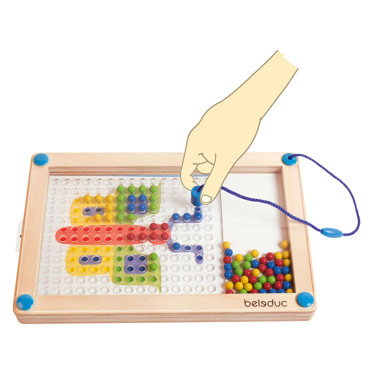 Beleduc Logipic Wooden Mosaic Child Play