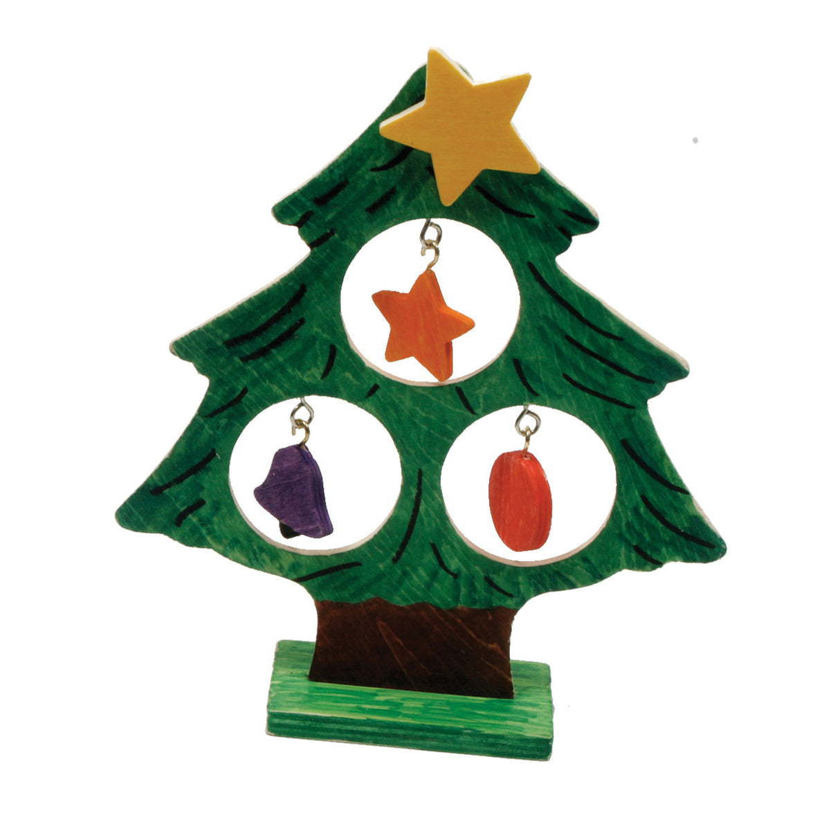 Color Beleduc votre propre arbre de Noël avec des balles de Noël