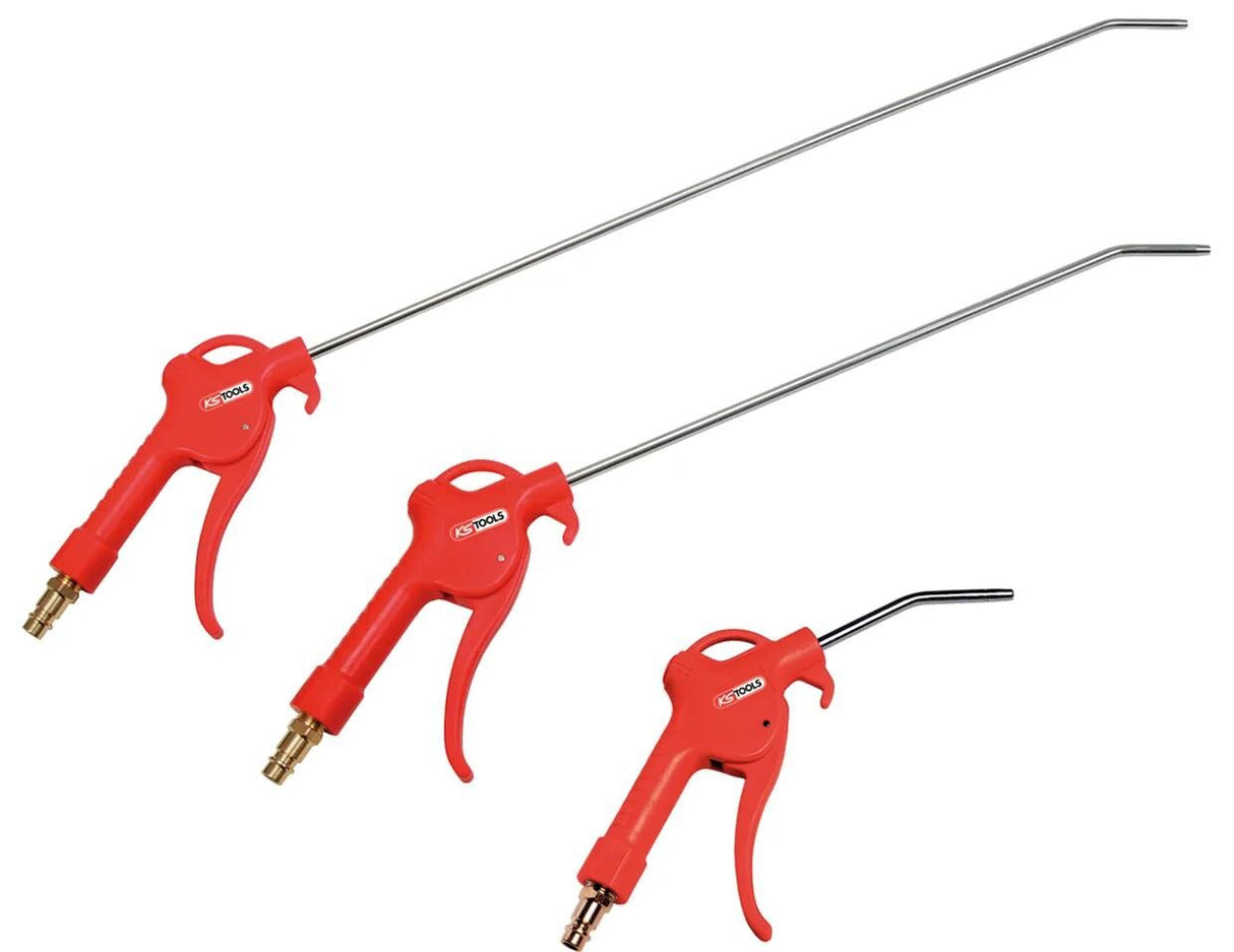 Ks Tools - Ensemble de soufflettes à air comprimé - 3 pièces. ks-outils