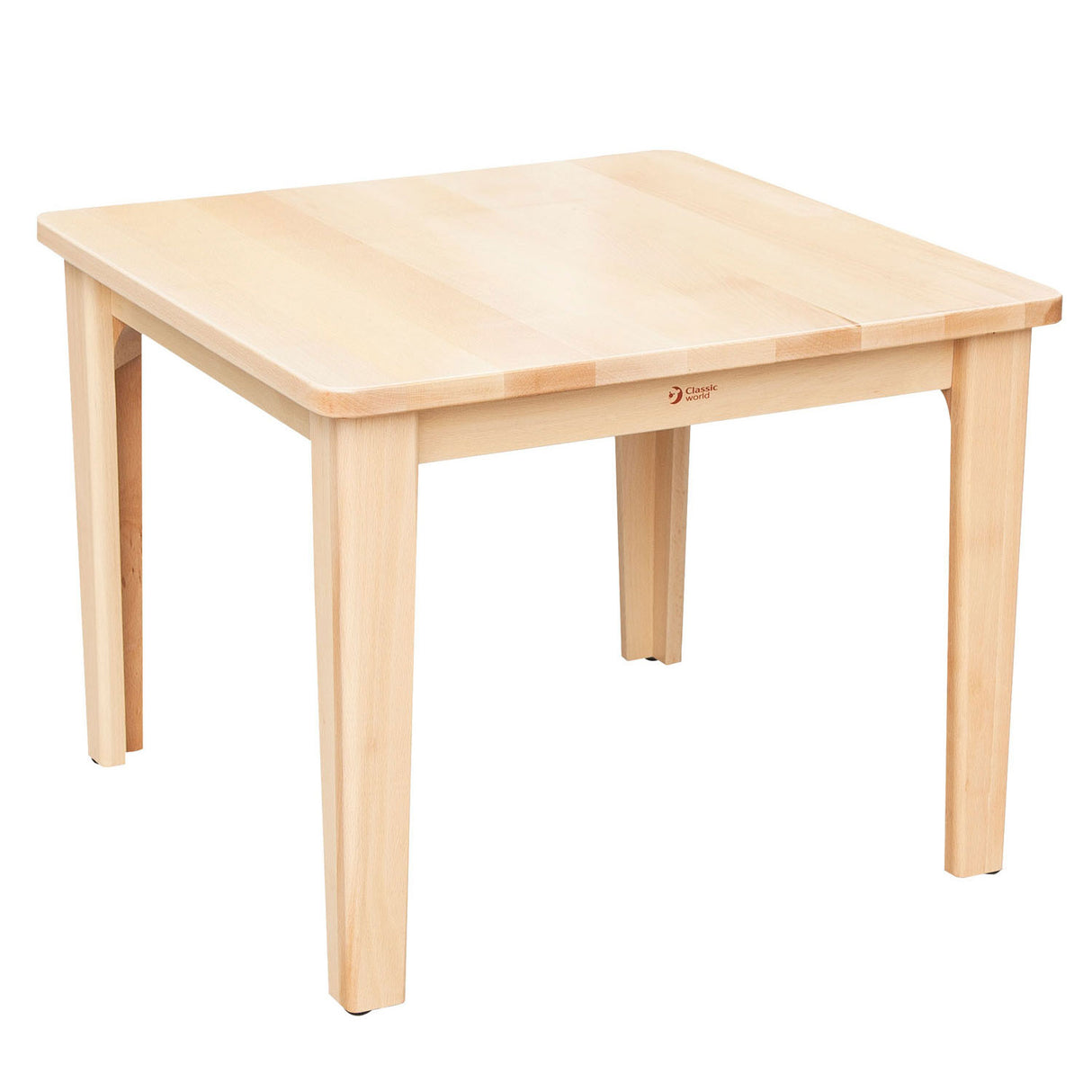 Classic World World Woodon Children's Table Square
