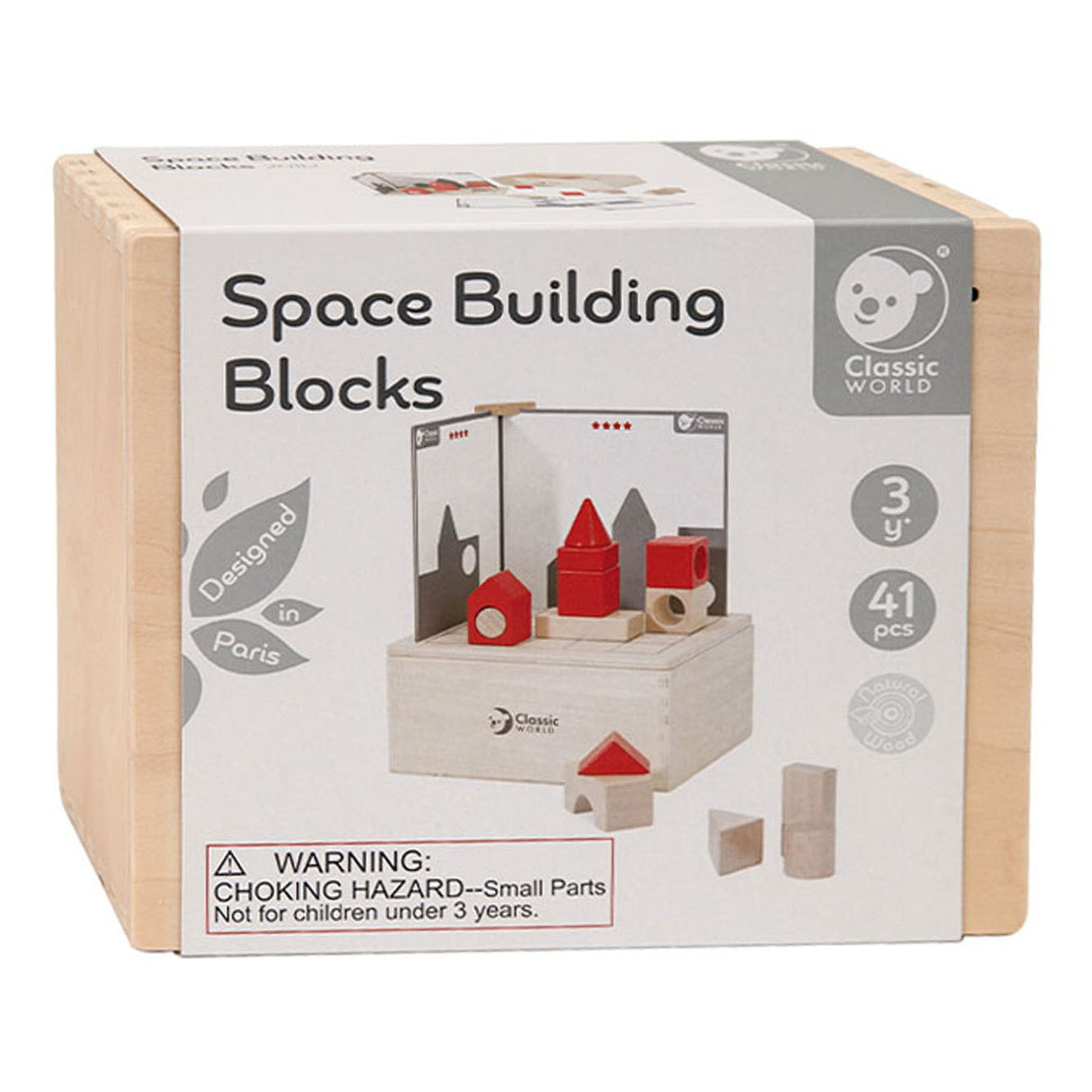 Puzzle cérébral 3D du monde classique avec devoirs