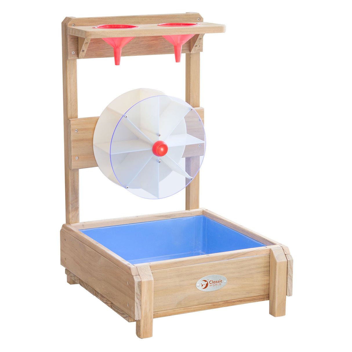 Clinique à eau en bois classique avec entonnoir et pastermole