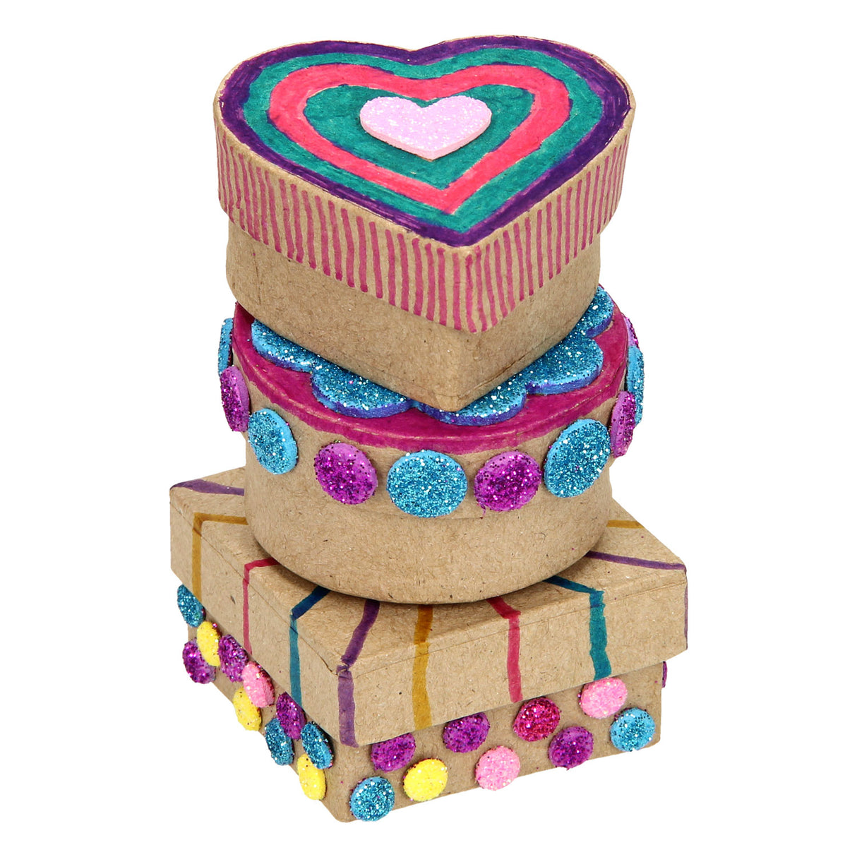 Entreprise créative https: www.ccobby.nl mini-boxes-h-3-cm-d-4-6-cm-6-piece-1-box
