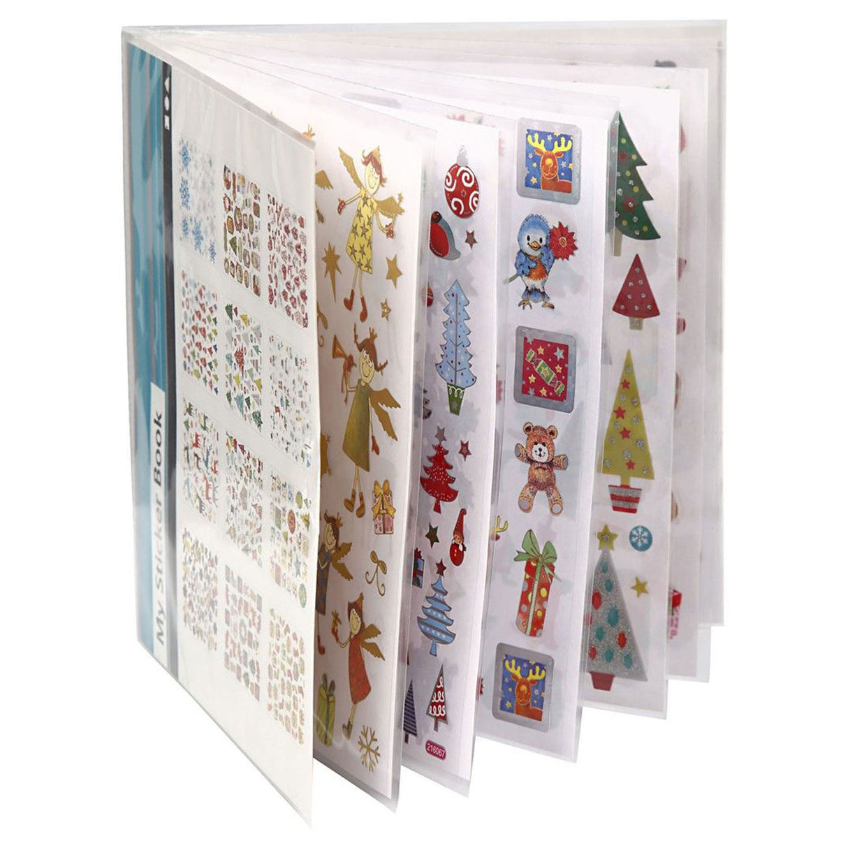 Paquet d'autocollants de Noël Creativ company, 12 feuilles