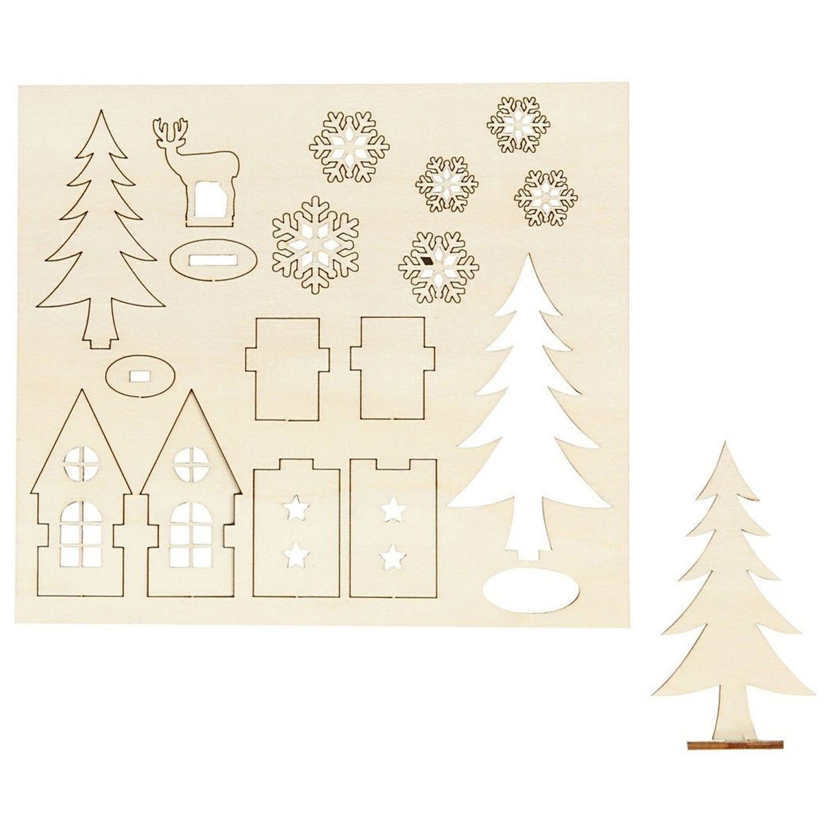 Entreprise créative réalise et décore votre maison de décoration de Noël