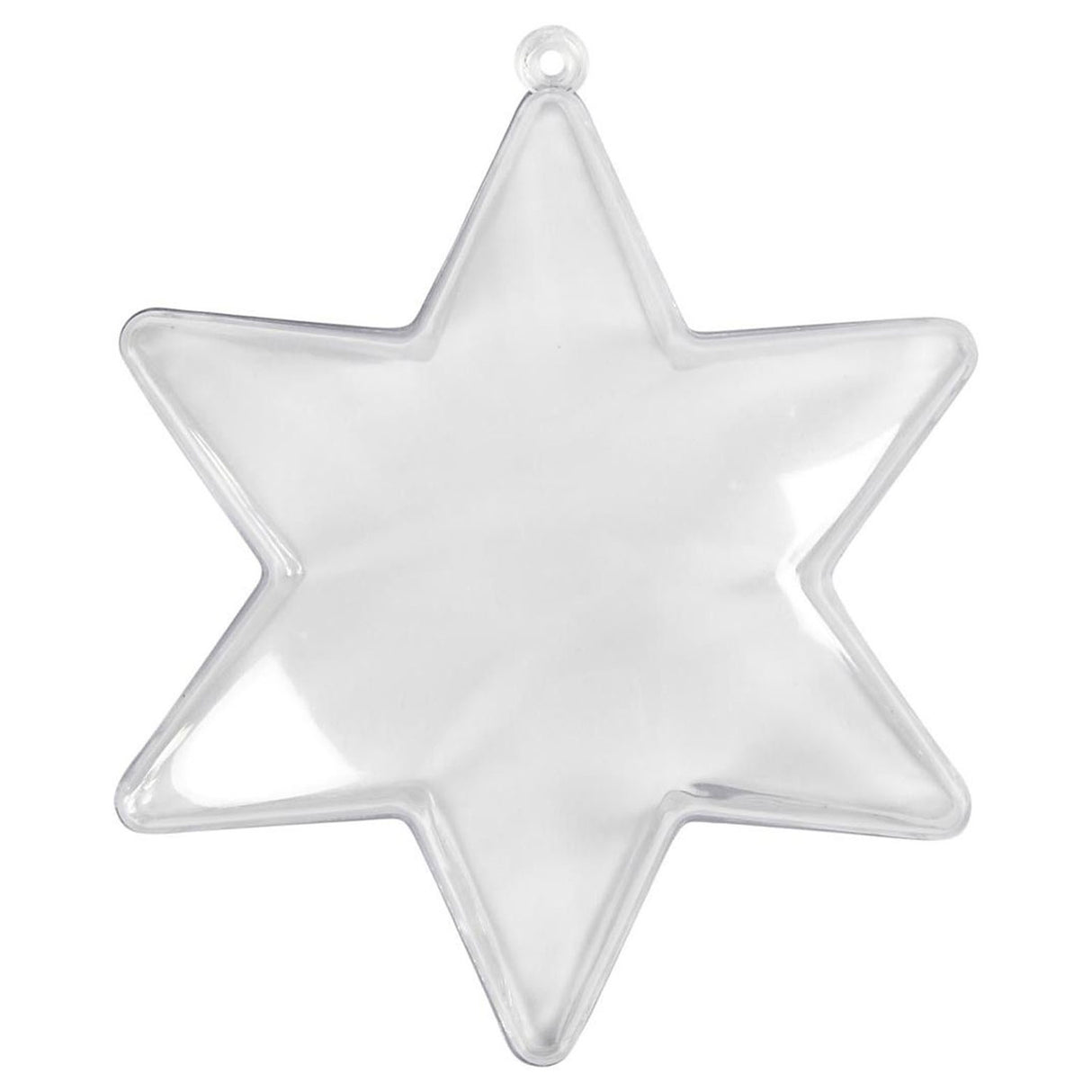 Entreprise créative https: www.ccobby.nl deco-star-h-10-cm-transparent-5-piece-1-box