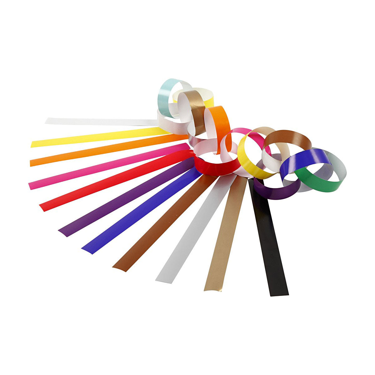 Société créative https : www.ccobby.nl garland-strips-l-16-cm-w-15-mm-various-colours-2400-piece-1-box