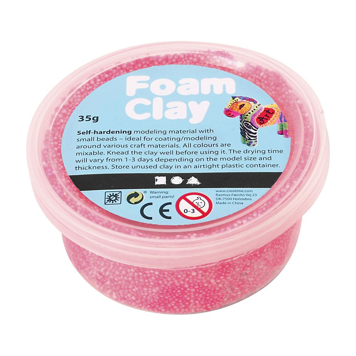 Argile mousse https: www.cchobby.nl foam-clayr-neon-pink-35-gr-1-doosje