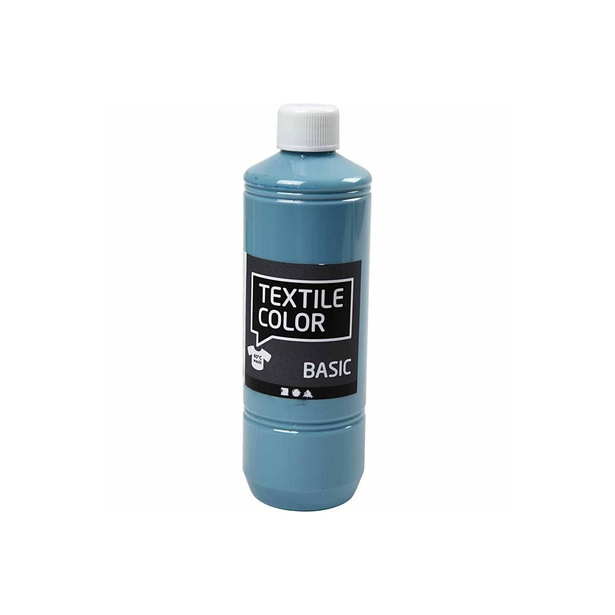 Peinture textile Creativ company - bleu clair, 500ml