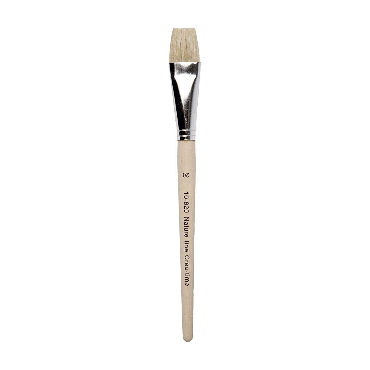 Brosses en bois de la société Creativ - non. 20, manche court, 12 pcs.