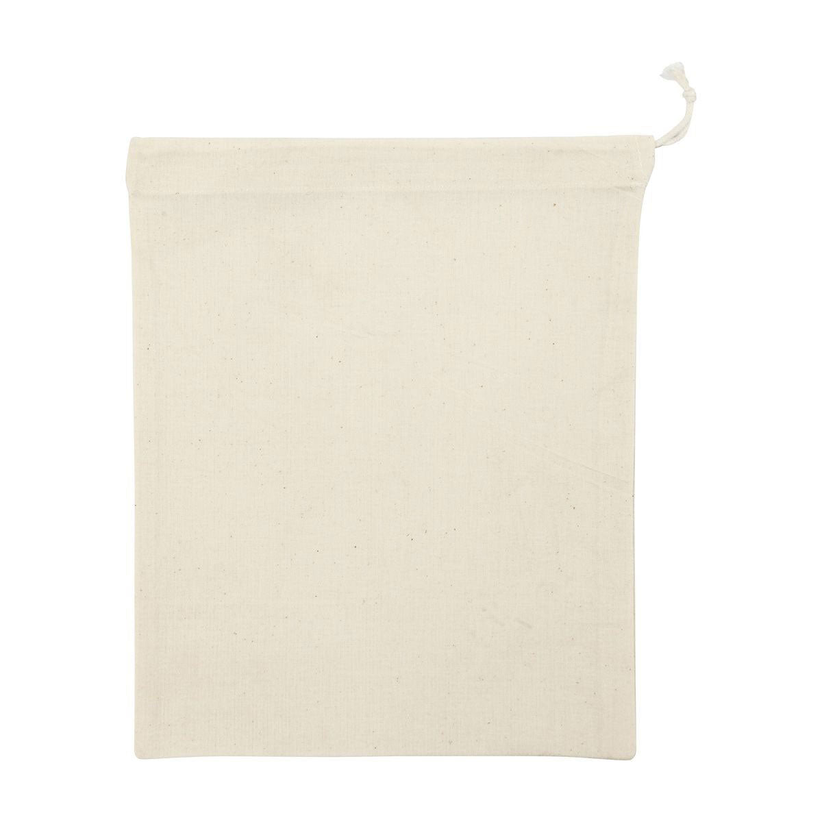 Société créative https : www.ccobby.nl fabric-bag-size-21x25-cm-110-gr-light-natural-5-piece-1-box
