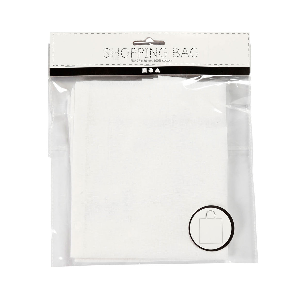 Sac cabas en coton Creativ Company