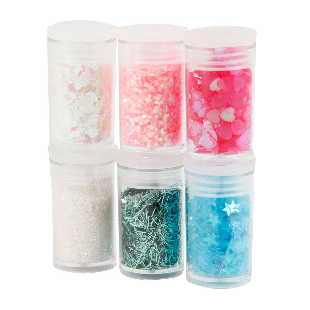 Creativ Company paillettes et paillettes, 6x5 grammes