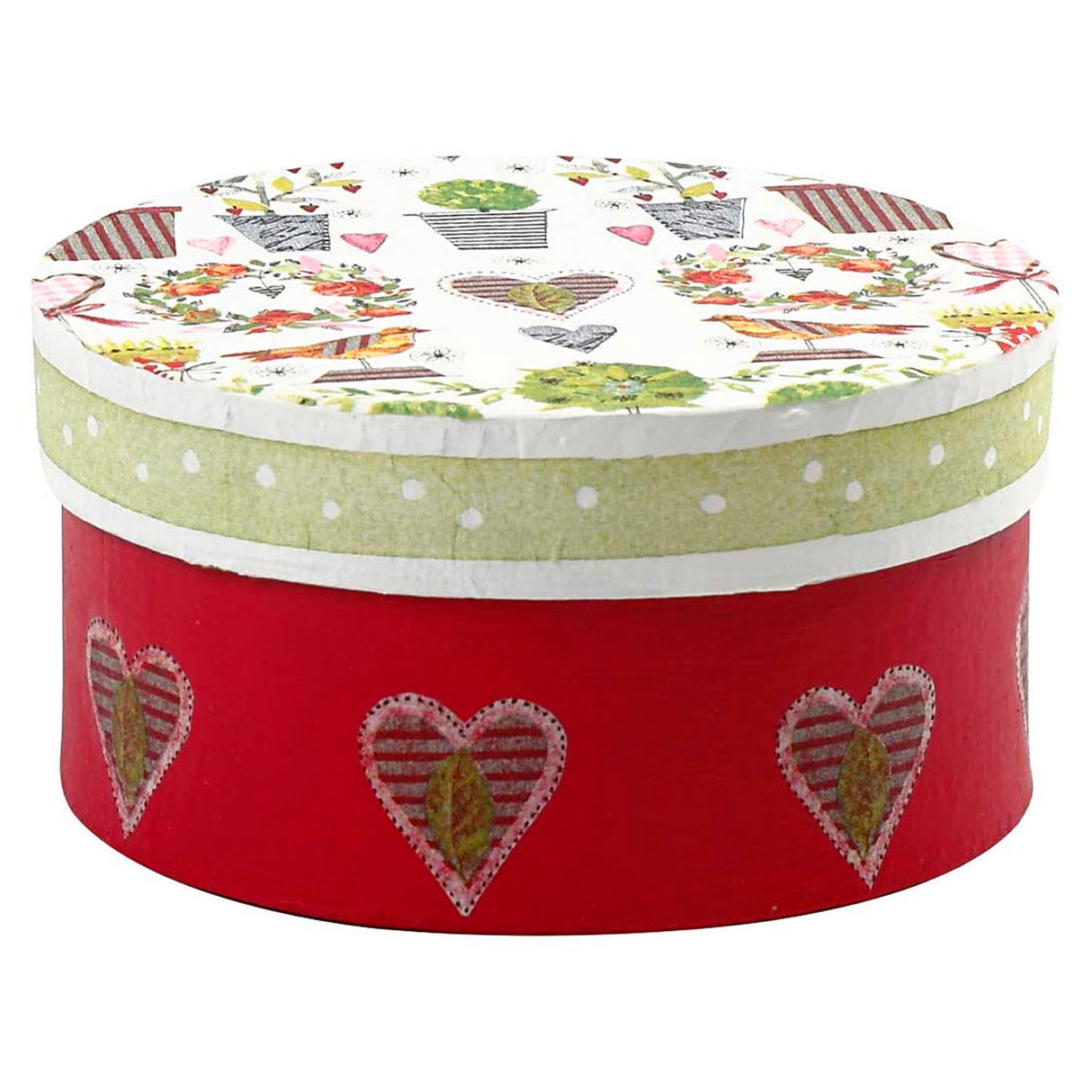 Société créative https : www.ccobby.nl round-boxes-h-5-6-5-7-5-cm-d-10-13-16-cm-3-piece-1-set