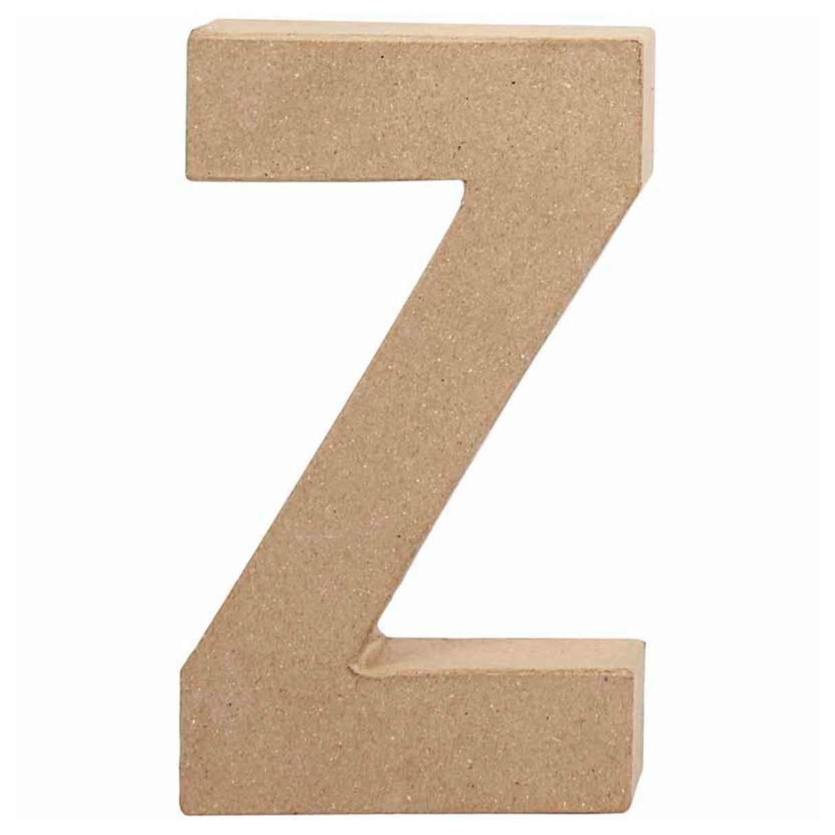 Lettre d'entreprise Creativ en papier mâché - z, 20,5 cm