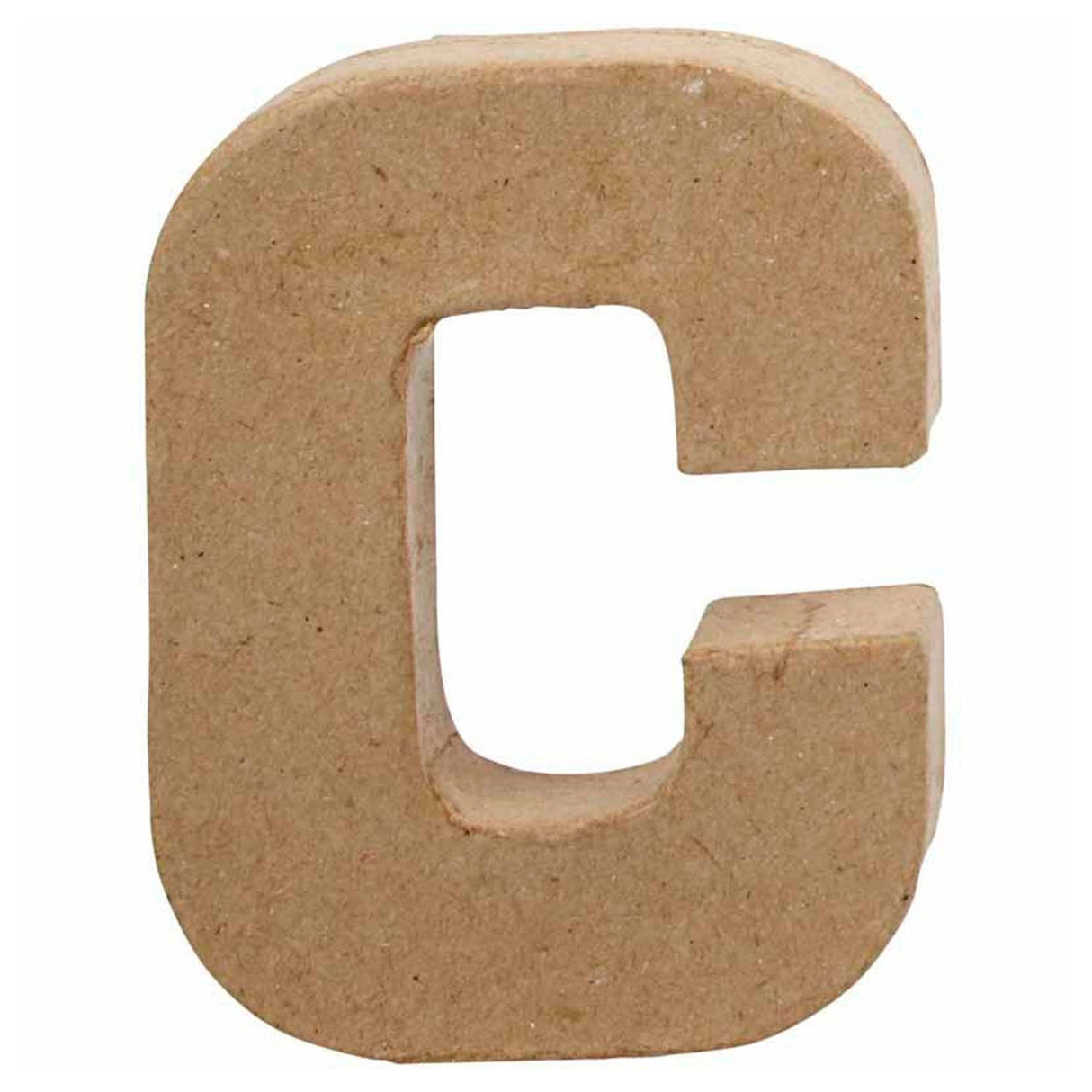 Lettre d'entreprise Creativ en papier mâché - c, 10cm