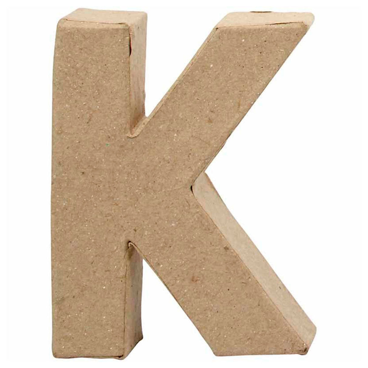 Lettre d'entreprise Creativ papier mâché - k, 10cm