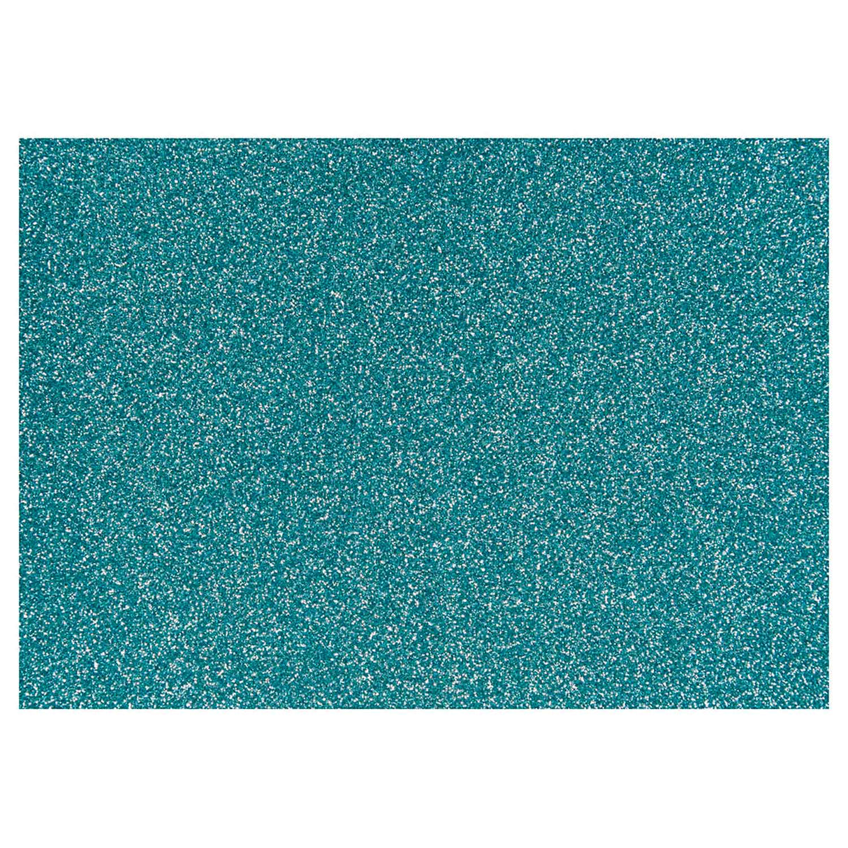 Creativ company Feuille thermocollante pailletée bleu clair, a5
