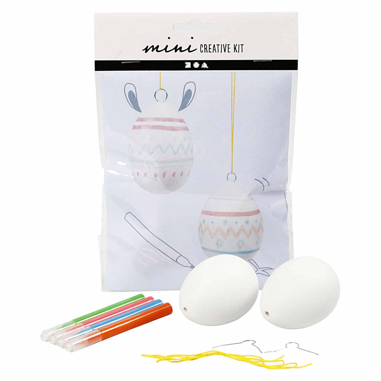 Creativ company kit de bricolage cintres oeufs de Pâques