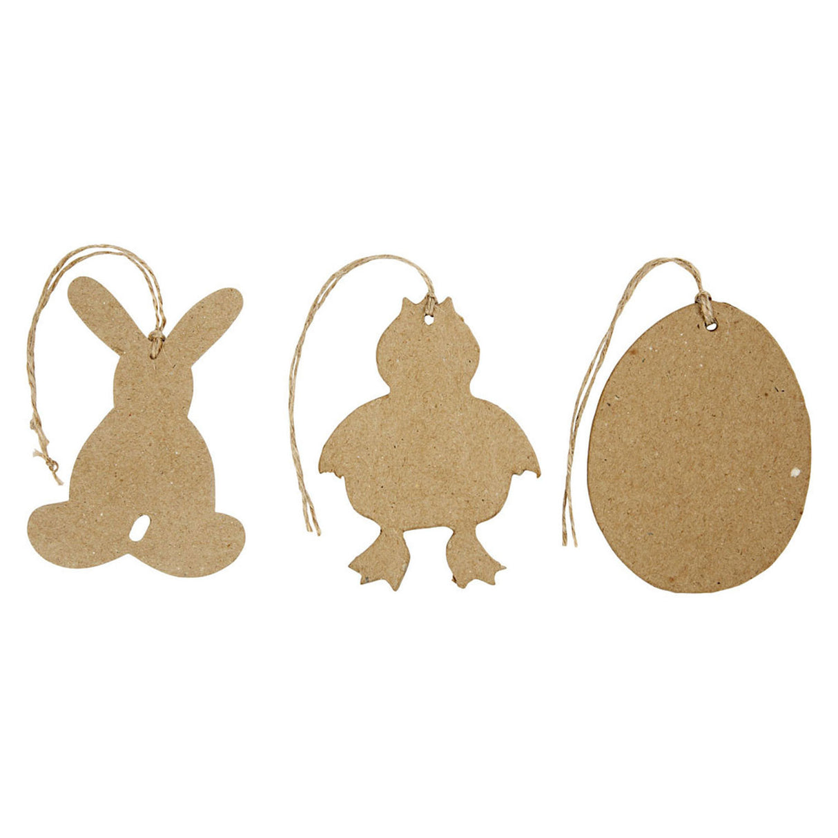 Entreprise créative https : www.cchobby.nl easter-decorations-rabbit-chicken-and-egg-h-10-cm-6-piece-1-box