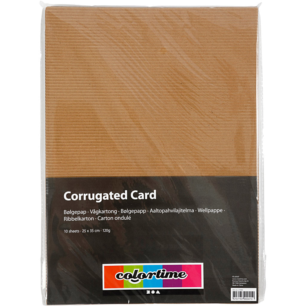 Société Creativ https: www.ccobby.nl feuille-de-carton nervuré-25x35-cm-120-gr-10-sheet-1-box