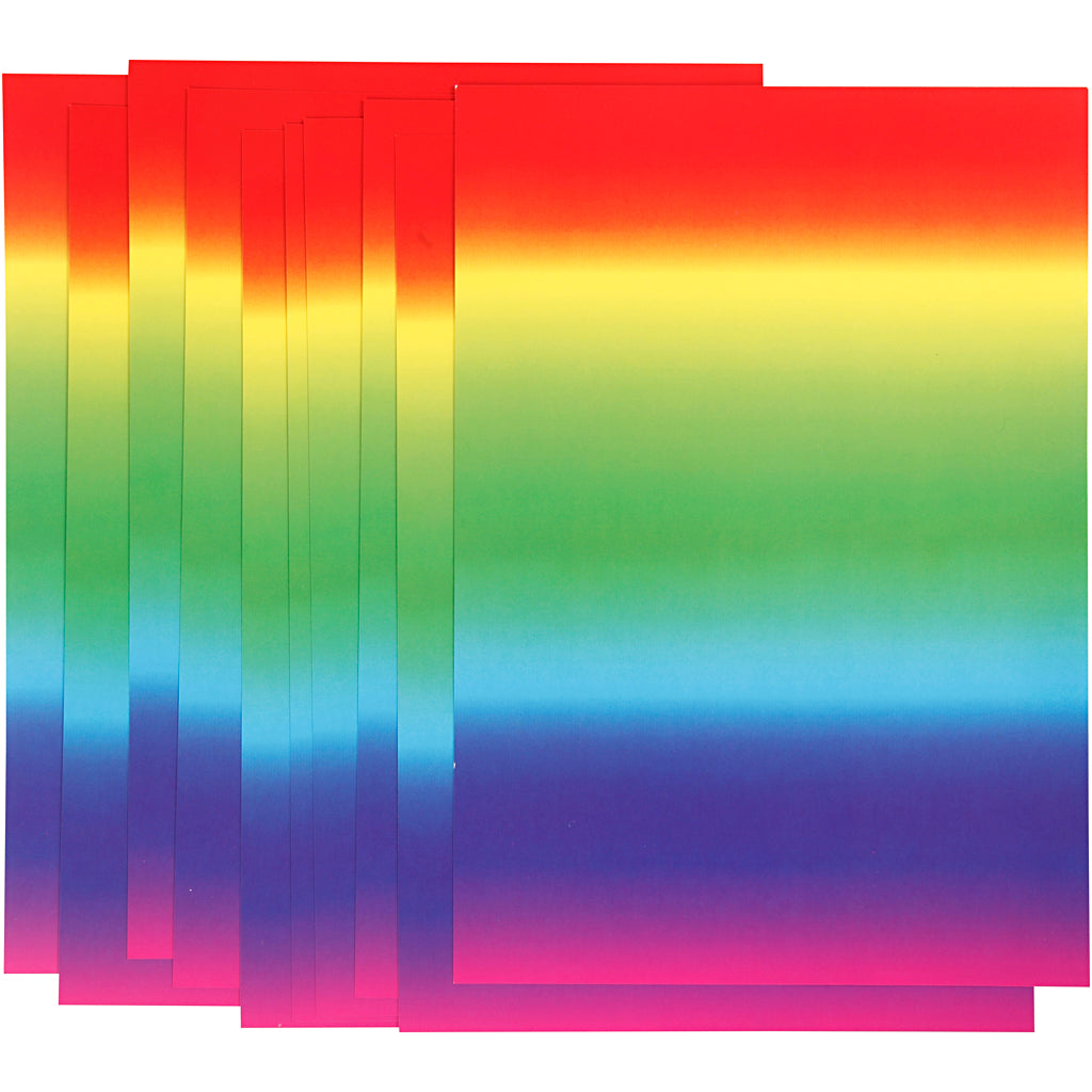 Entreprise créative https: www.ccobby.nl rainbow-paper-a4-sheet-210x297-mm-180-gr-10-sheet-1-box