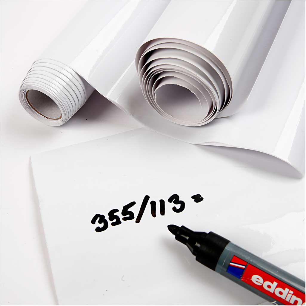Société créative https : www.cchobby.nl whiteboard-foil-b-45-cm-white-2-m-1-roll