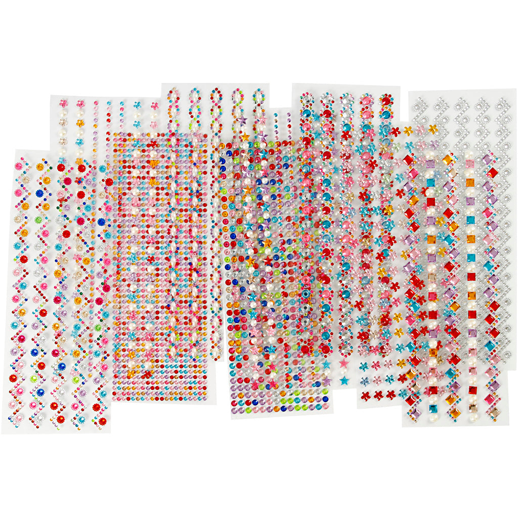 Société Creativ https : www.cchobby.nl strass-d-2-10-mm-sheet-27x9-cm-content-can-vary-12-div-vellen-1-doos