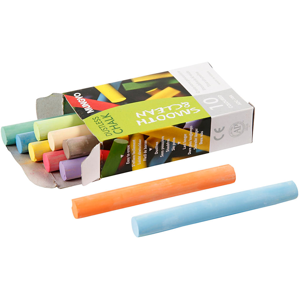 Couleur de craie pour tableau noir Creativ company, 10 pcs.