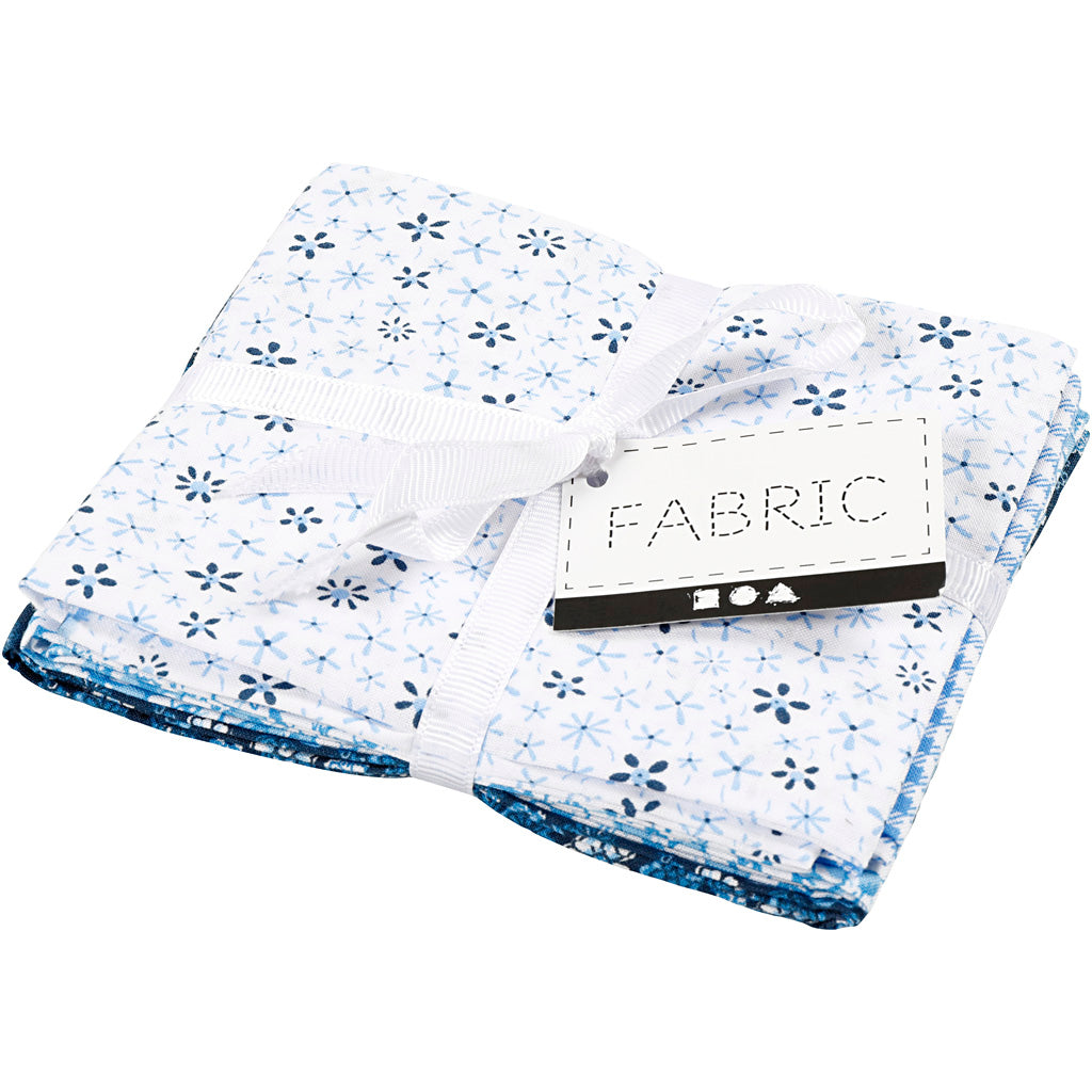 Entreprise créative https: www.ccobby.nl patchwork-fabric-size-45x55-cm-100-gr-blue-4-piece-1-ball