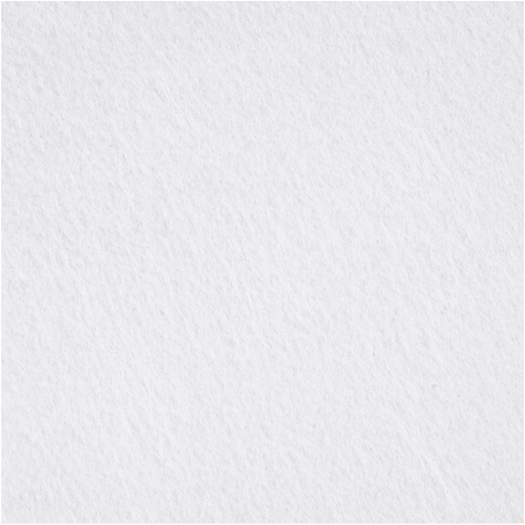 Creativ company hobby feutre blanc a4, 10 feuilles