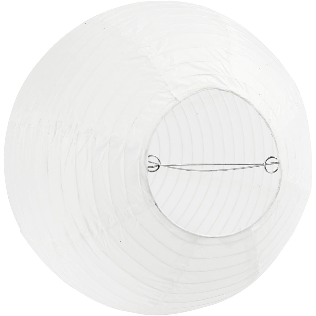 Creativ company lampe en papier de riz goutte blanche, 27cm